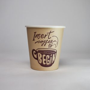 Vaso de cartón 6 oz