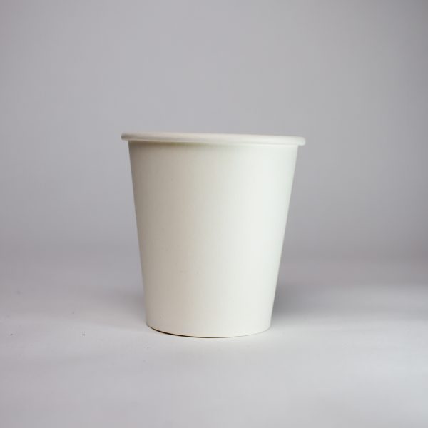 Vaso de cartón blanco 6 oz