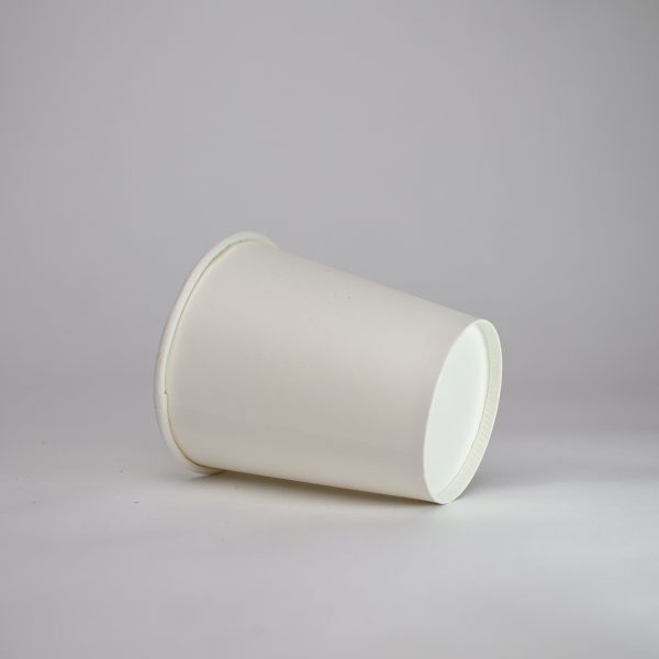 Vaso de cartón blanco 6 oz