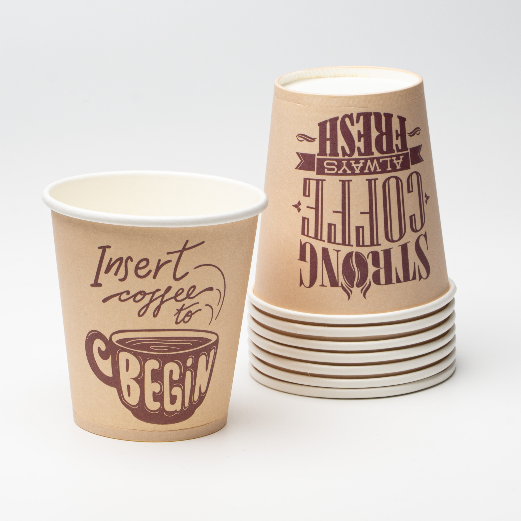 Vaso de Carton 6 y 7 oz Ref. DULCE - Imagen 2