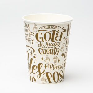 Vaso de Cartón 9 oz Ref. VIBRA