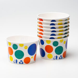 Contenedor para Helado 4 oz Ref. FIESTA