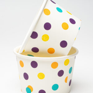 Contenedor de Helado 6 y 8 oz Ref. FIESTA