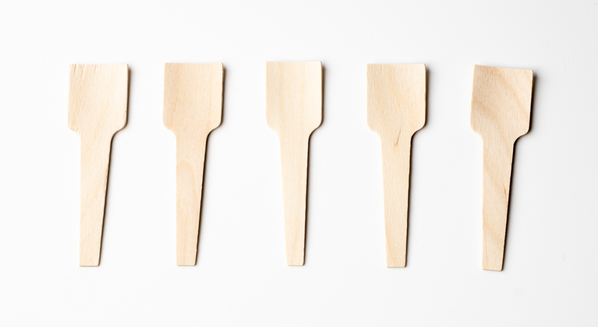Minicucharas de Madera